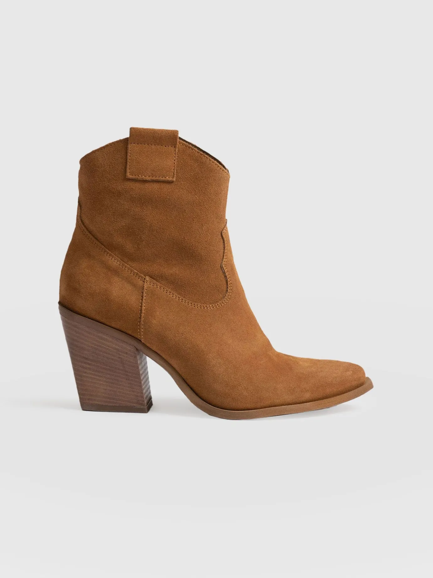 Boots|Shoes|Saint and Sofia Dallas Mid Boot - Tan