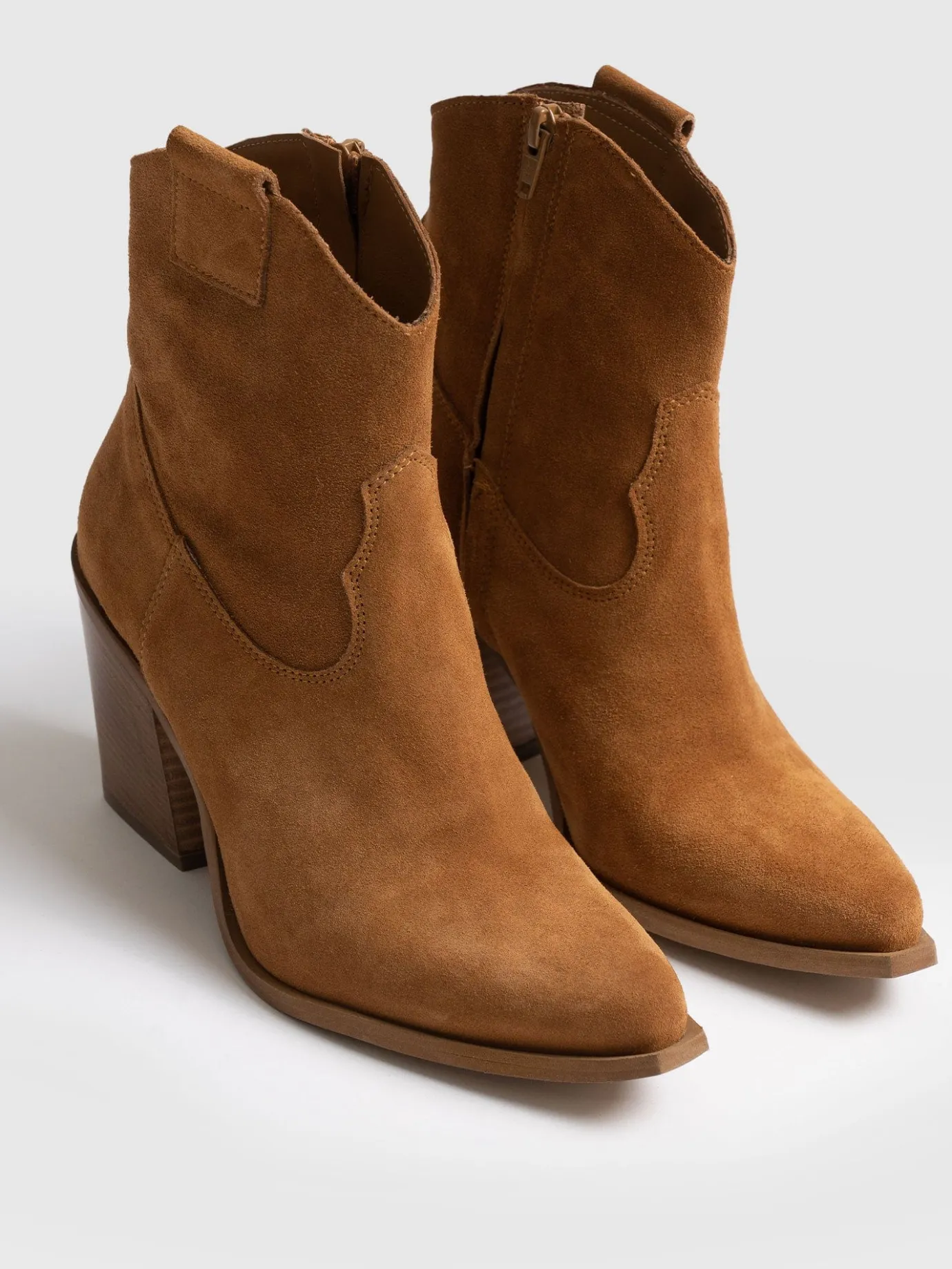 Boots|Shoes|Saint and Sofia Dallas Mid Boot - Tan