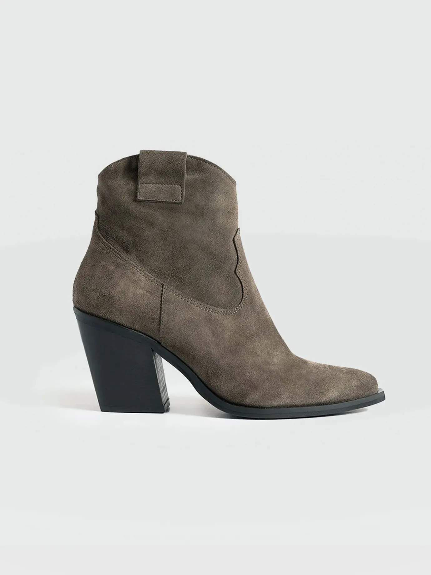 Boots|Shoes|Saint and Sofia Dallas Mid Boot - Taupe