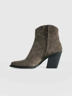 Boots|Shoes|Saint and Sofia Dallas Mid Boot - Taupe