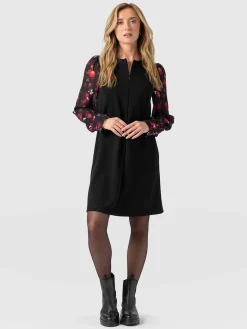 Dresses|Saint and Sofia Esme Zip Up Dress - Pink Aurora