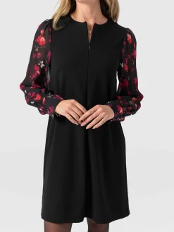 Dresses|Saint and Sofia Esme Zip Up Dress - Pink Aurora