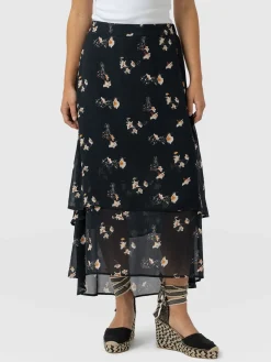 Skirts|Saint and Sofia Etta Layered Skirt - Lily Gardens