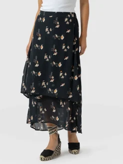 Skirts|Saint and Sofia Etta Layered Skirt - Lily Gardens