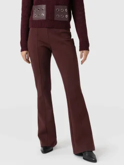 Pants|Saint and Sofia Fearne Flare Legging - Maroon