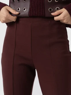Pants|Saint and Sofia Fearne Flare Legging - Maroon