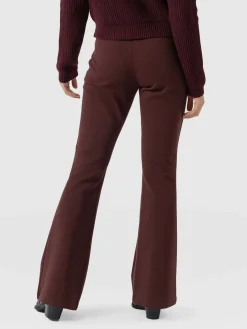 Pants|Saint and Sofia Fearne Flare Legging - Maroon