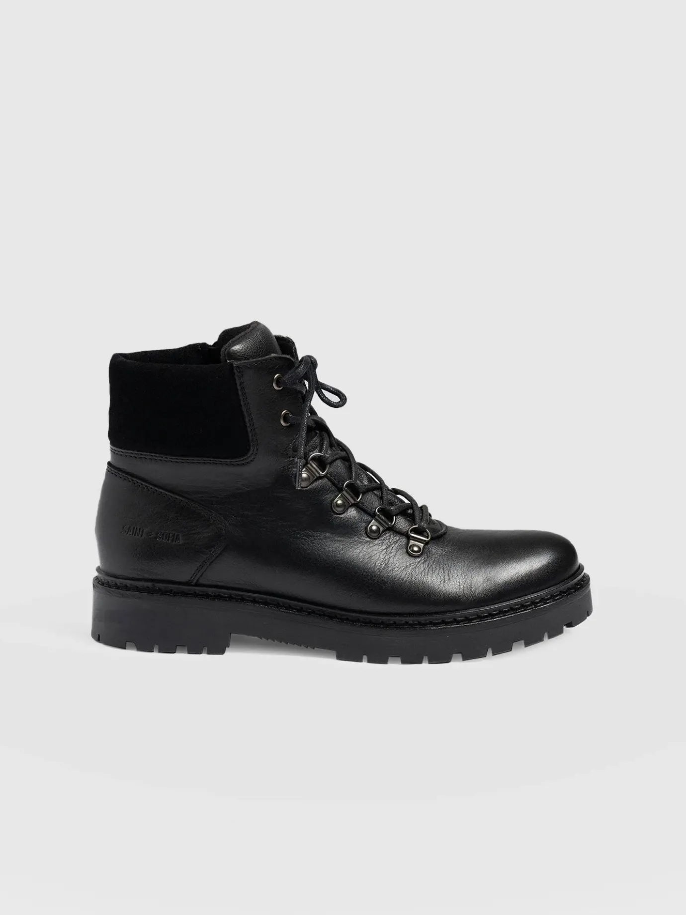 Boots|Shoes|Saint and Sofia Finchley Hiking Boot - Black