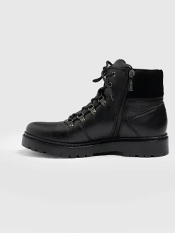 Boots|Shoes|Saint and Sofia Finchley Hiking Boot - Black