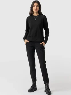 Pants|Saint and Sofia Finsbury Zip Pant - Black