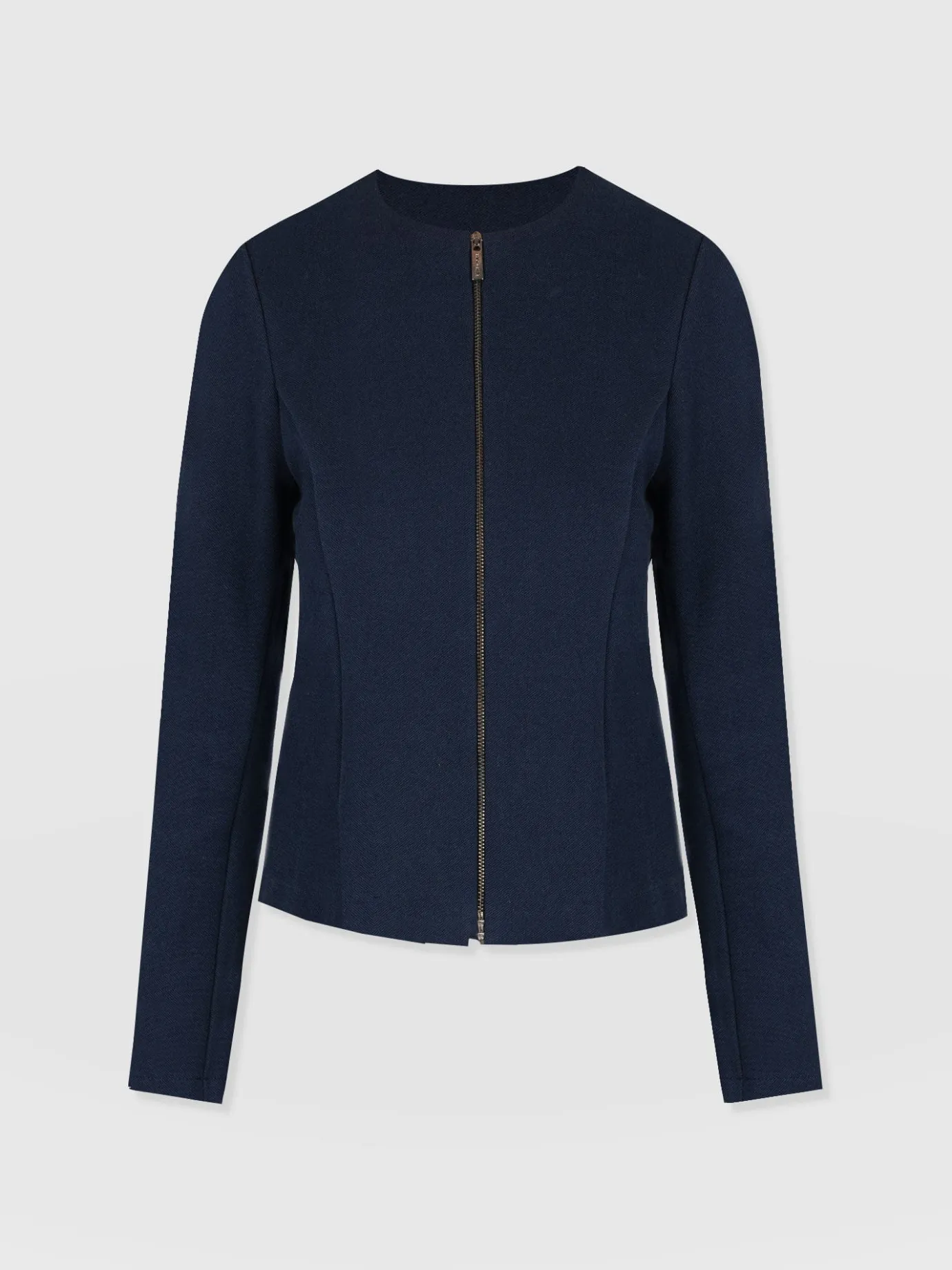 Coats & Jackets|Saint and Sofia Florence Jacket - Navy Twill