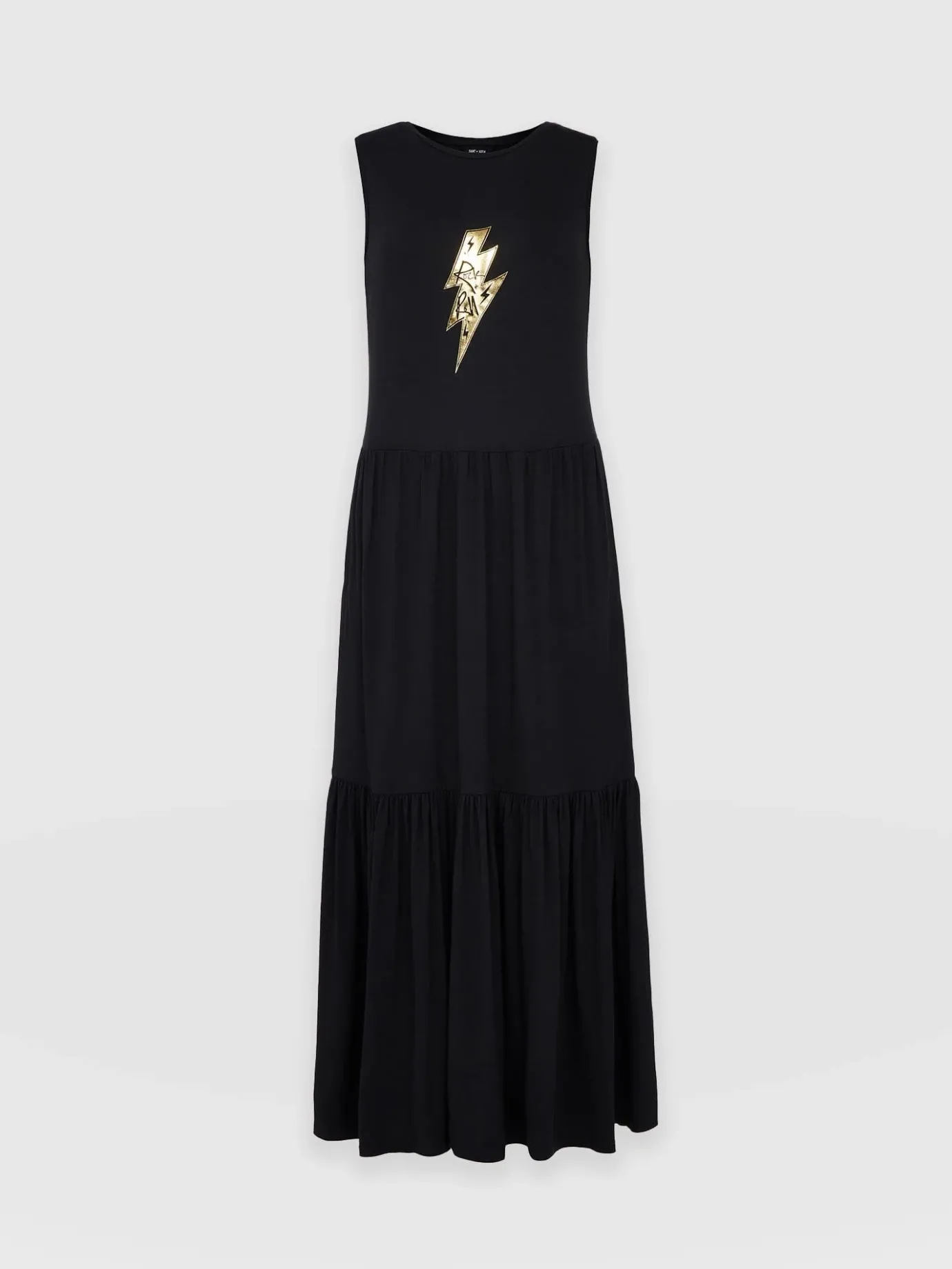 Dresses|Saint and Sofia Greenwich Dress - Black Rock n Roll