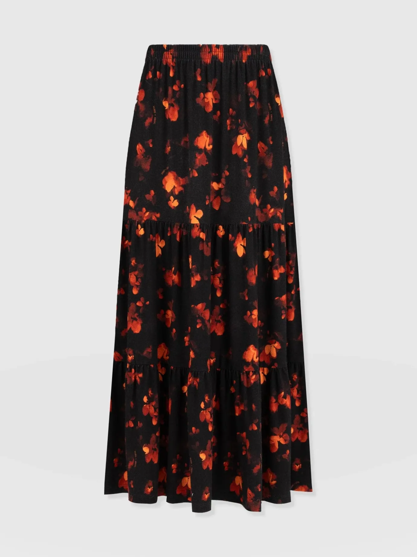 Skirts|Saint and Sofia Greenwich Skirt - Red Aurora