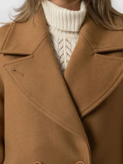 Coats & Jackets|Saint and Sofia Halcyon Coat - Camel