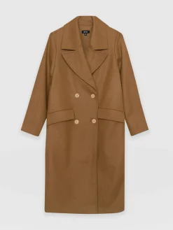Coats & Jackets|Saint and Sofia Halcyon Coat - Camel