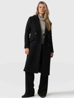 Coats & Jackets|Saint and Sofia Hampton Coat - Black
