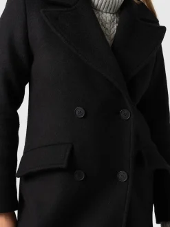 Coats & Jackets|Saint and Sofia Hampton Coat - Black
