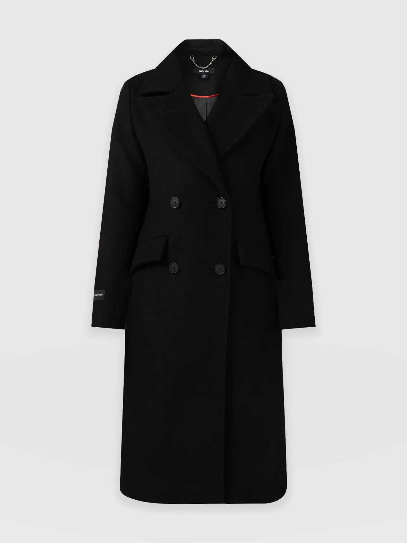 Coats & Jackets|Saint and Sofia Hampton Coat - Black