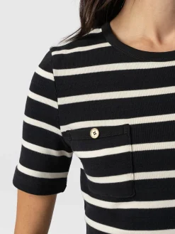 T-shirts & Tanks|Saint and Sofia Helena Tee - Stripe