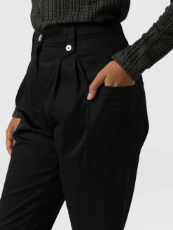 Pants|Saint and Sofia High Waisted Cargo Pant - Black