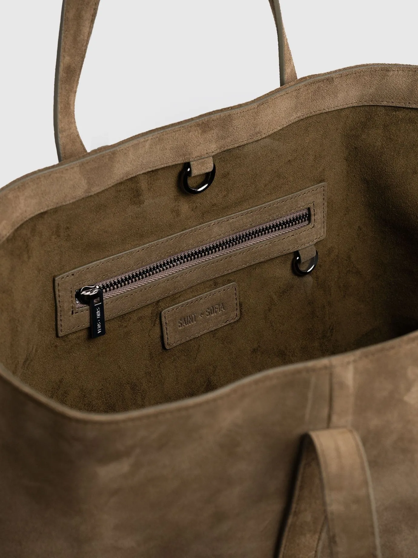 Accessories|Shoulder Bags|Saint and Sofia Kara Shopper Bag - Khaki
