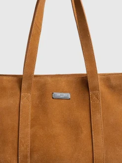 Shoulder Bags|Tote Bags|Saint and Sofia Kara Shopper Bag - Tan