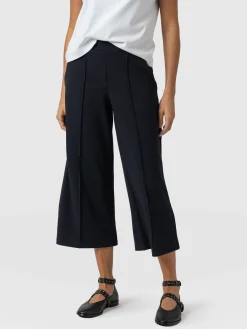 Shorts|Saint and Sofia Keller Culotte - Navy