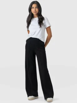 Pants|Saint and Sofia Keller Wide Leg Pant - Black