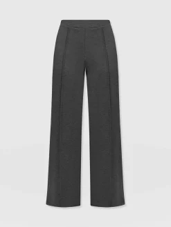 Pants|Saint and Sofia Keller Wide Leg Pant - Charcoal