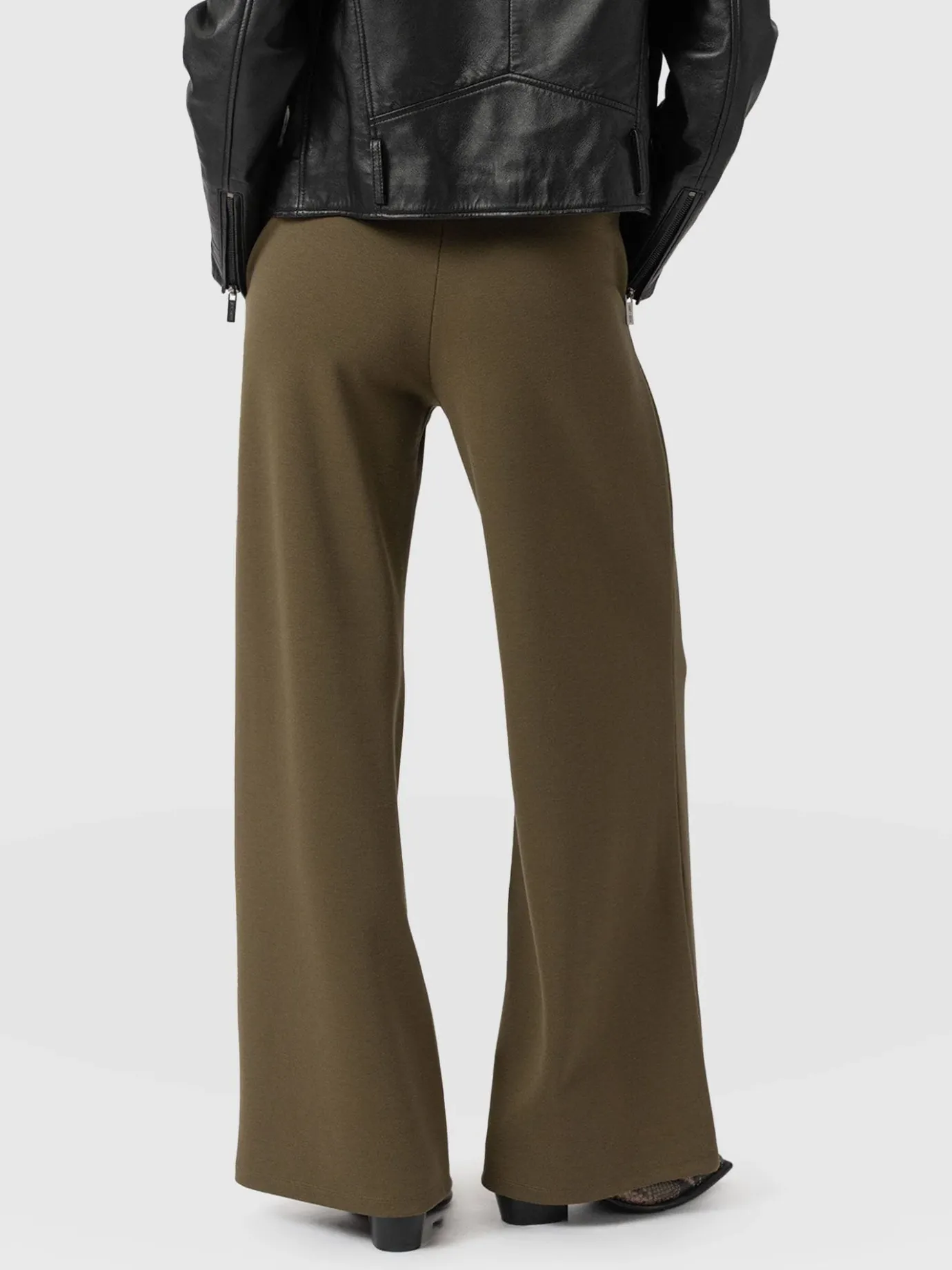 Pants|Saint and Sofia Keller Wide Leg Pant - Khaki