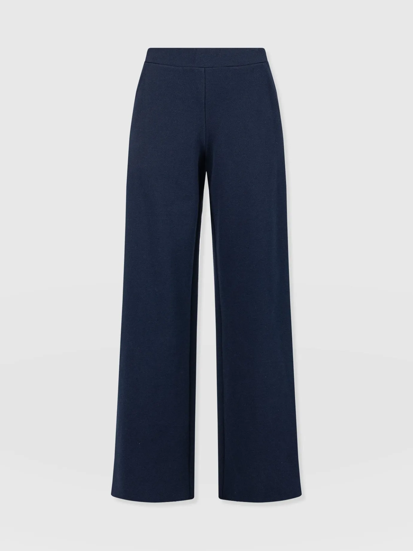 Pants|Saint and Sofia Keller Wide Leg Pant - Navy Twill