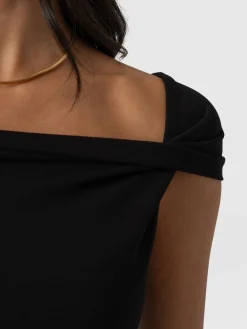 Dresses|Saint and Sofia Kelsea Midaxi Dress - Black