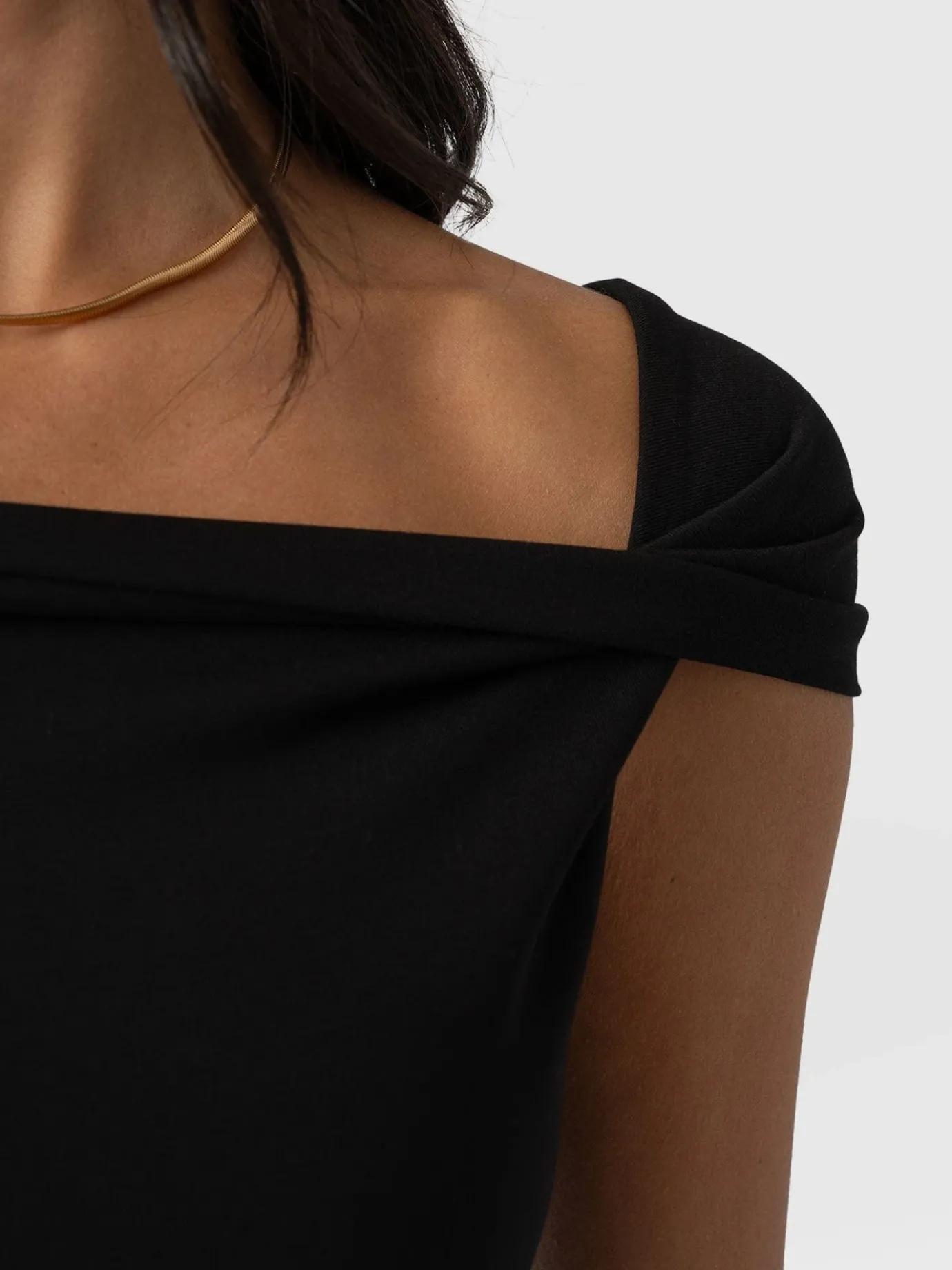 Dresses|Saint and Sofia Kelsea Midaxi Dress - Black