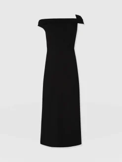 Dresses|Saint and Sofia Kelsea Midaxi Dress - Black