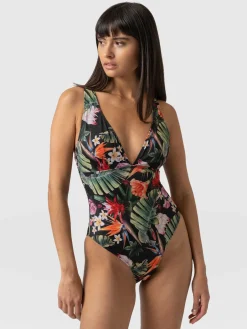 Swimwear|Saint and Sofia Levana Swimsuit - Tropics