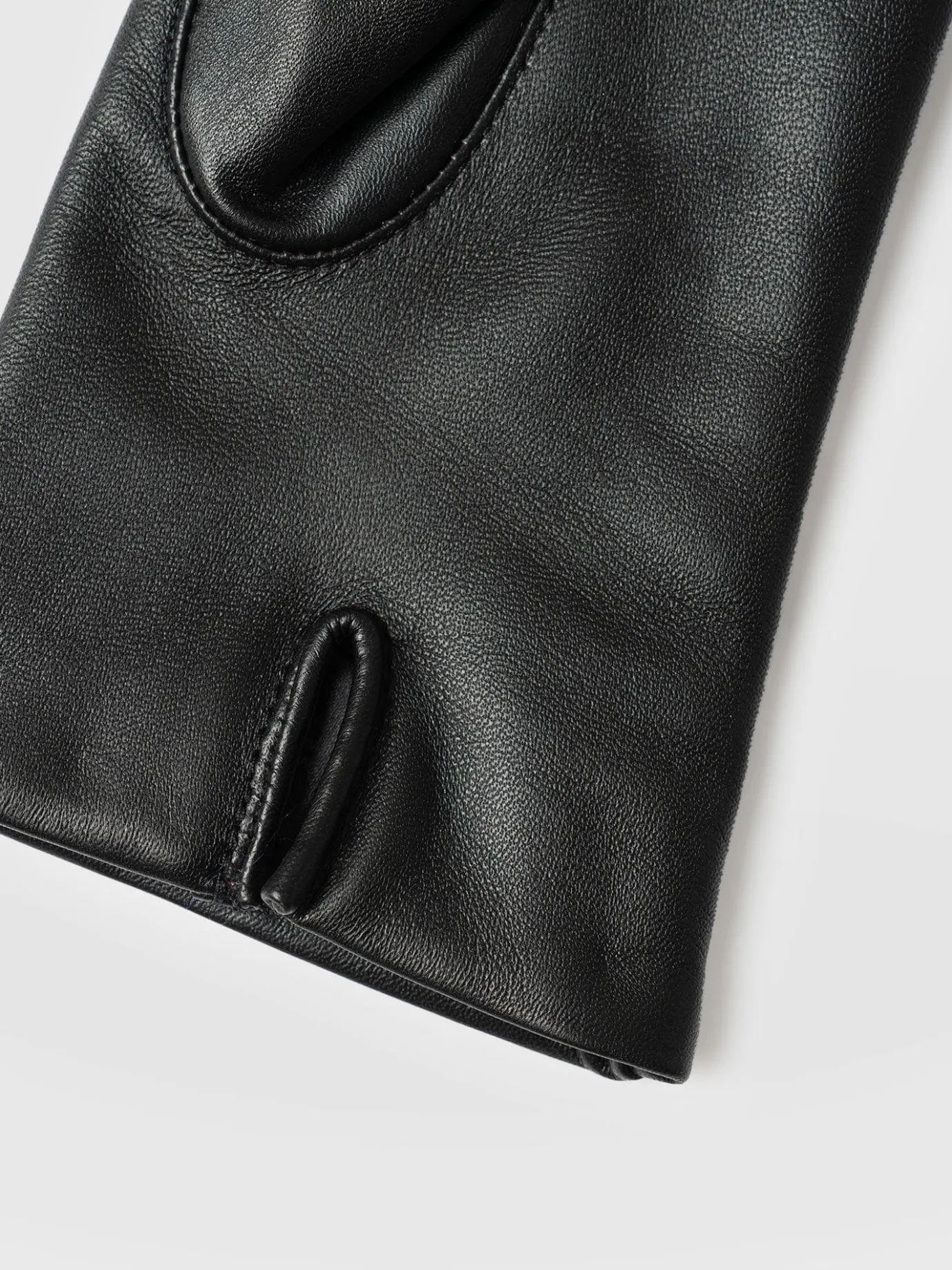Accessories|Leather|Saint and Sofia Luther Leather Gloves - Black