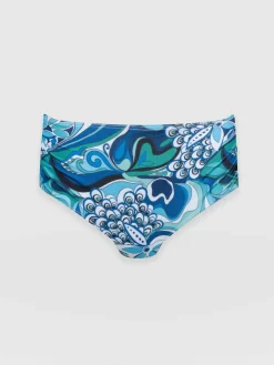 Swimwear|Saint and Sofia Maya Bandeau Bikini Bottom - Paradise