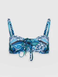 Swimwear|Saint and Sofia Maya Bandeau Bikini Top - Paradise