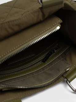 Cross Body Bags|Tote Bags|Saint and Sofia Mini Penny Tote Bag - Khaki