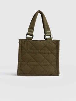 Cross Body Bags|Tote Bags|Saint and Sofia Mini Penny Tote Bag - Khaki