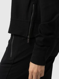 Sweaters|Saint and Sofia Morgan Zip Sweater - Black