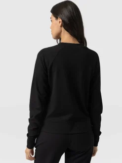 Sweaters|Saint and Sofia Morgan Zip Sweater - Black