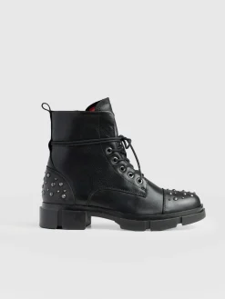 Boots|Shoes|Saint and Sofia Noho Studded Boot - Black