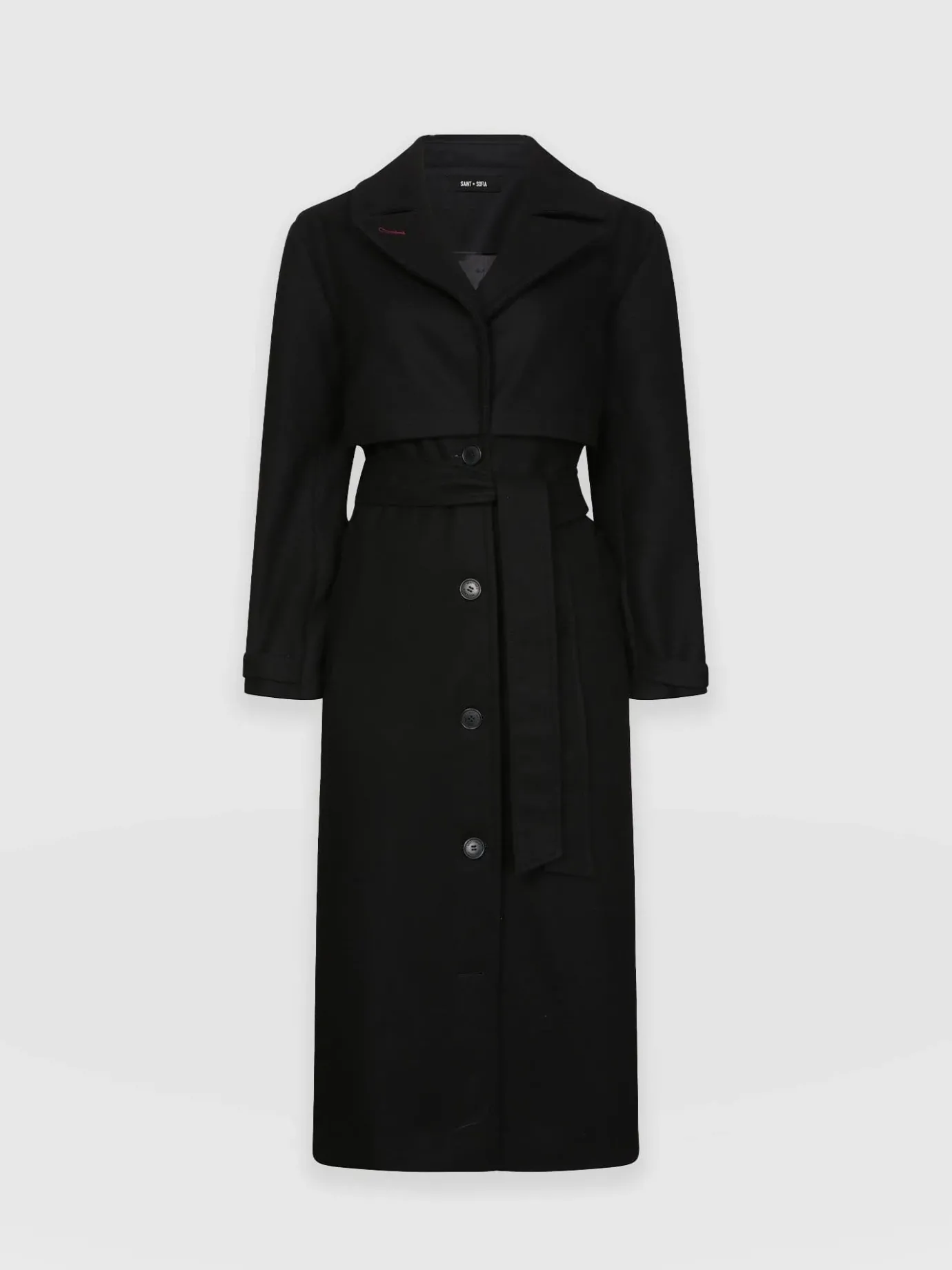 Coats & Jackets|Saint and Sofia Odette Coat - Black