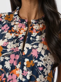 Dresses|Saint and Sofia Orla Dress - Navy Cream Floral