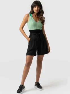 Shorts|Saint and Sofia Pimlico Short - Black