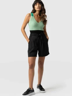 Shorts|Saint and Sofia Pimlico Short - Black