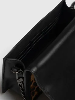 Accessories|Cross Body Bags|Saint and Sofia Primrose Wallet on Chain - Leopard