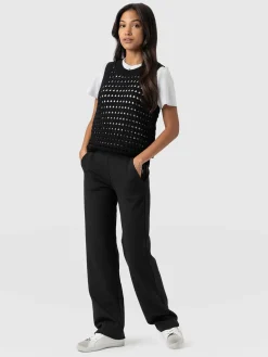 Pants|Saint and Sofia Putney Pant - Black