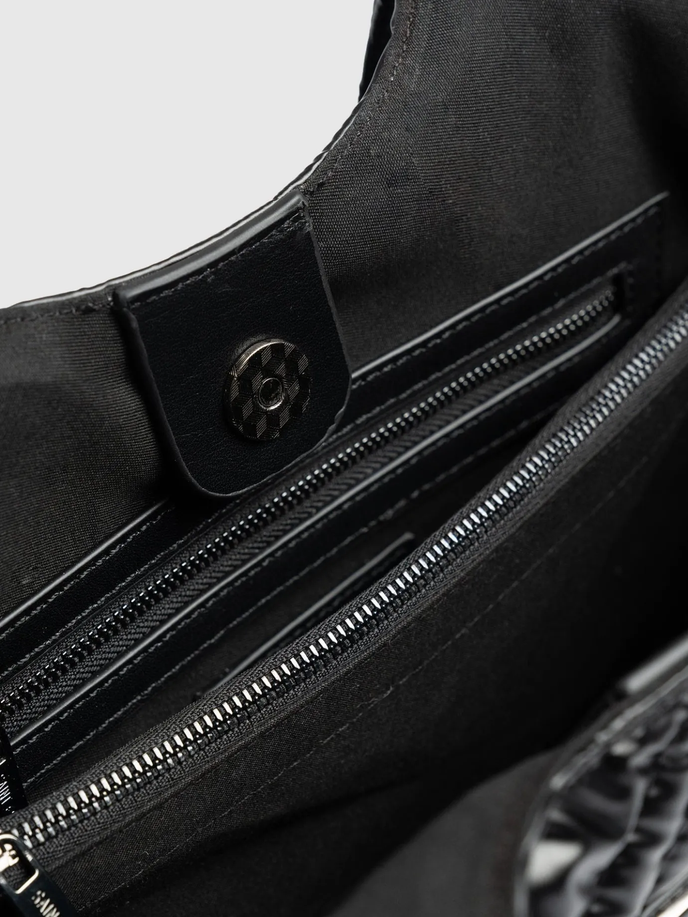 Shoulder Bags|Tote Bags|Saint and Sofia Quilted Stella Shoulder Tote Bag - Black